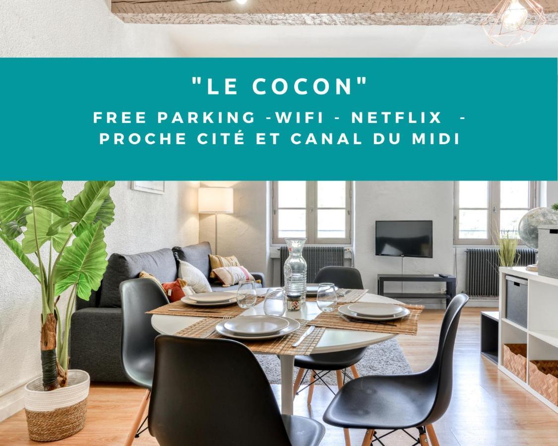 Le Cocon / Free Parking / Wifi / Netflix Apartment Carcassonne Exterior photo